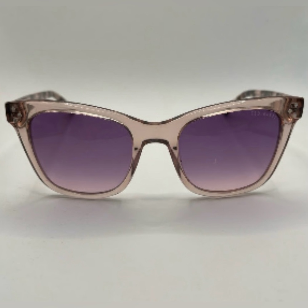 NWOT, Ted Baker London Women’s Tortoise Sunglasses. Pink Clear Frame